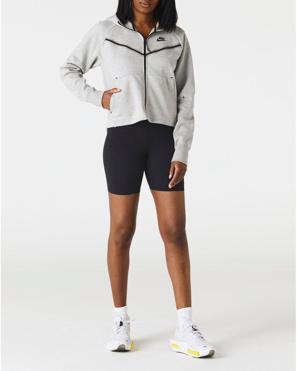 Nike Tech Fleece Windrunner in Gray | Lyst