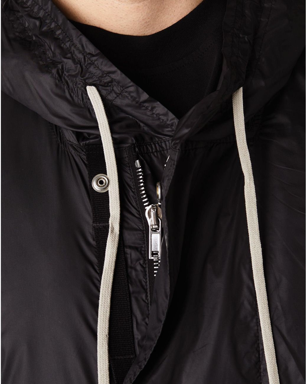 Rick Owens DRKSHDW Fishtail Parka in Blue for Men | Lyst