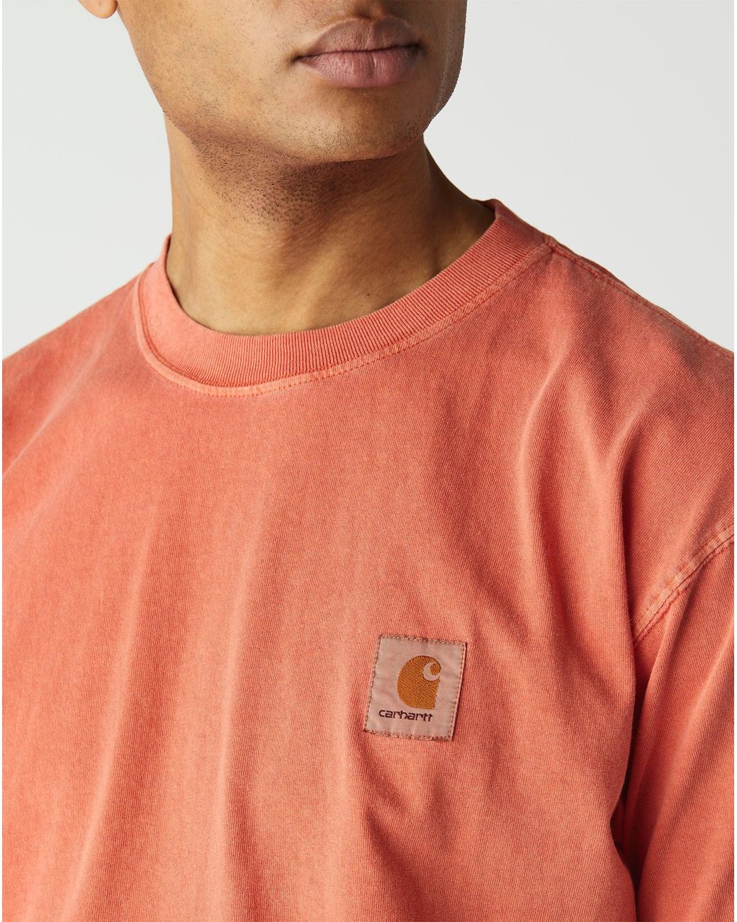 Carhartt WIP Nelson T-shirt in Orange 