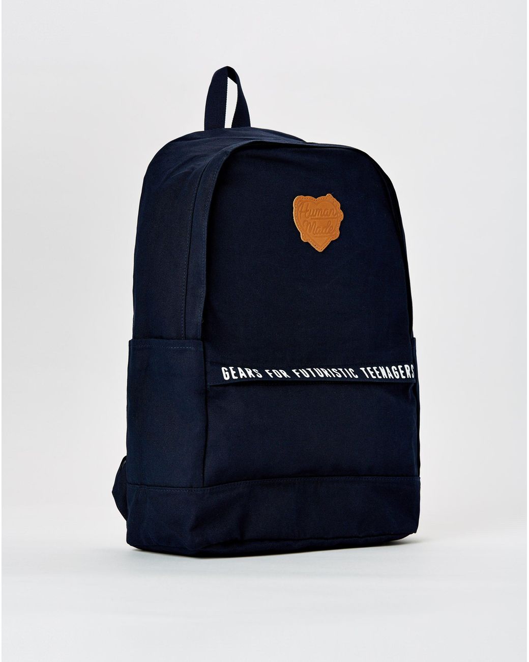 HUMAN MADE COTTON CANVAS BACKPACK