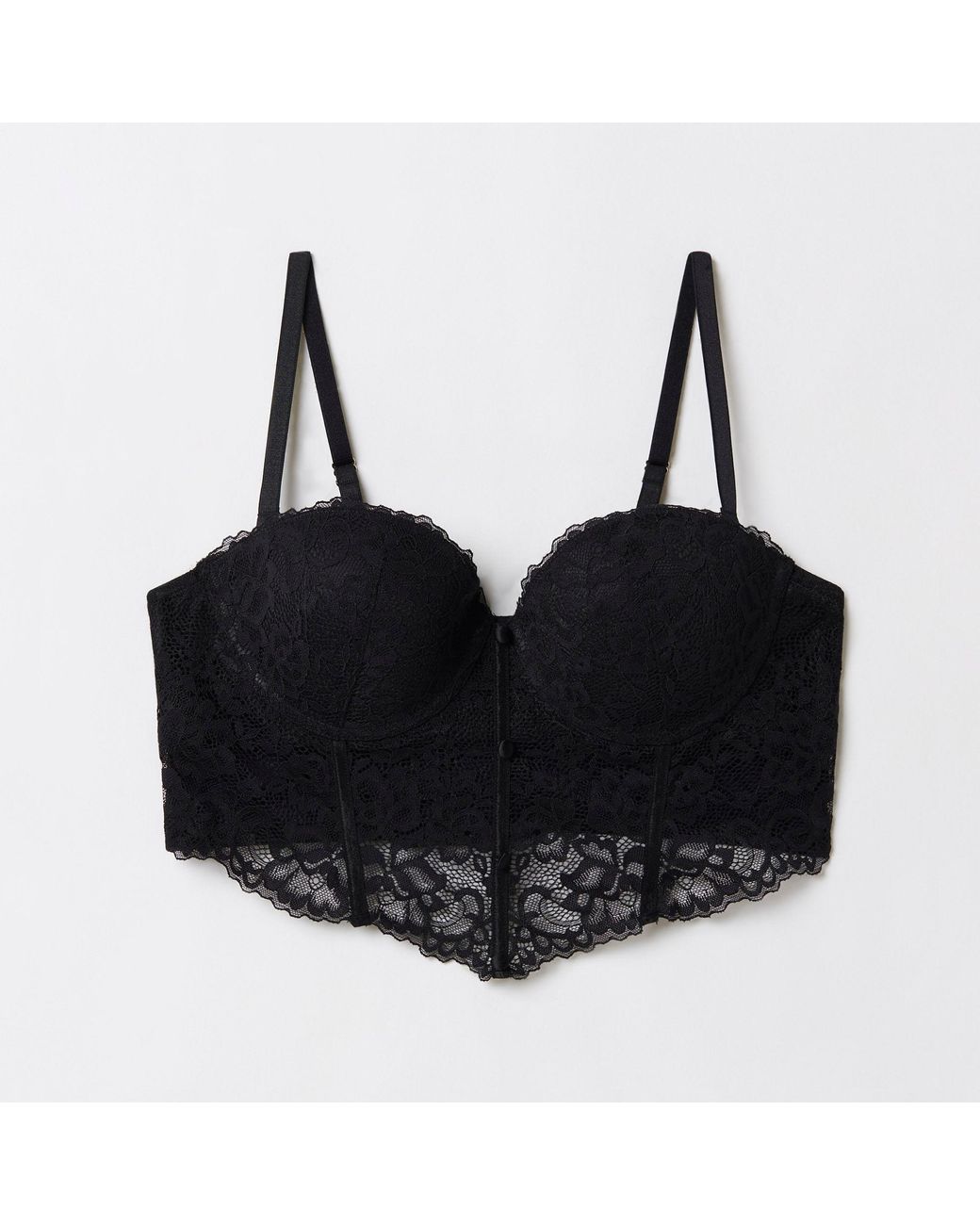 Padded bustier bra - Eclipse di Yamamay in Nero | Lyst