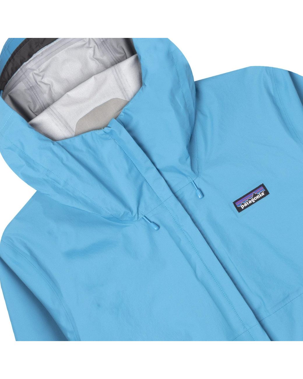 patagonia torrentshell wavy blue