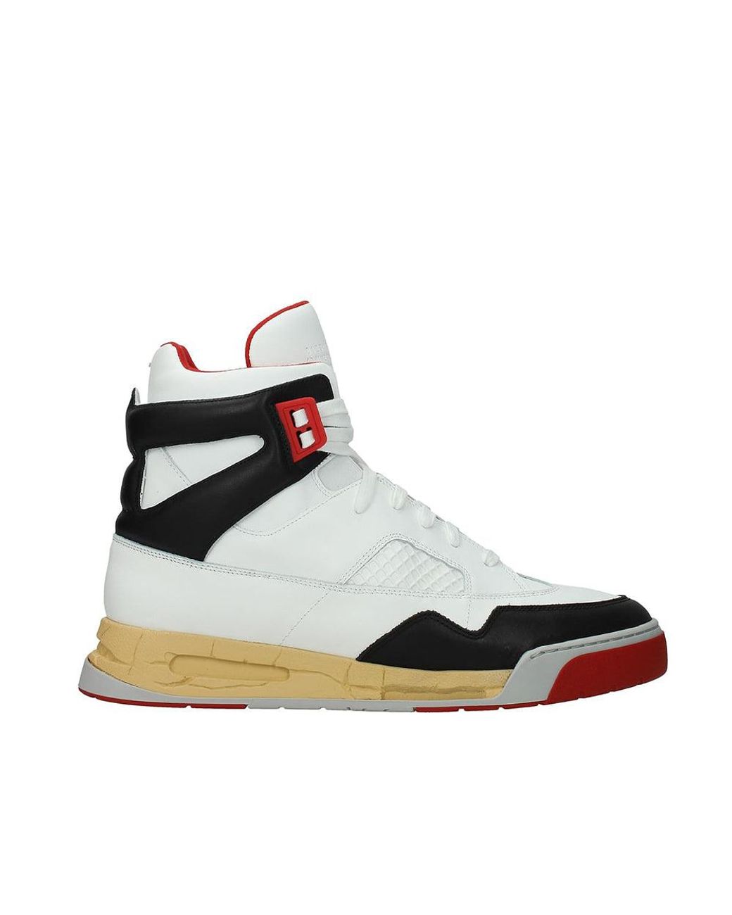 Maison Margiela Deadstock Basket High Top Leather Sneaker