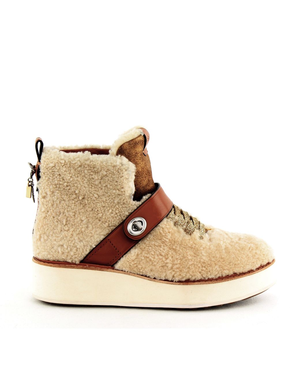 coach shearling boots