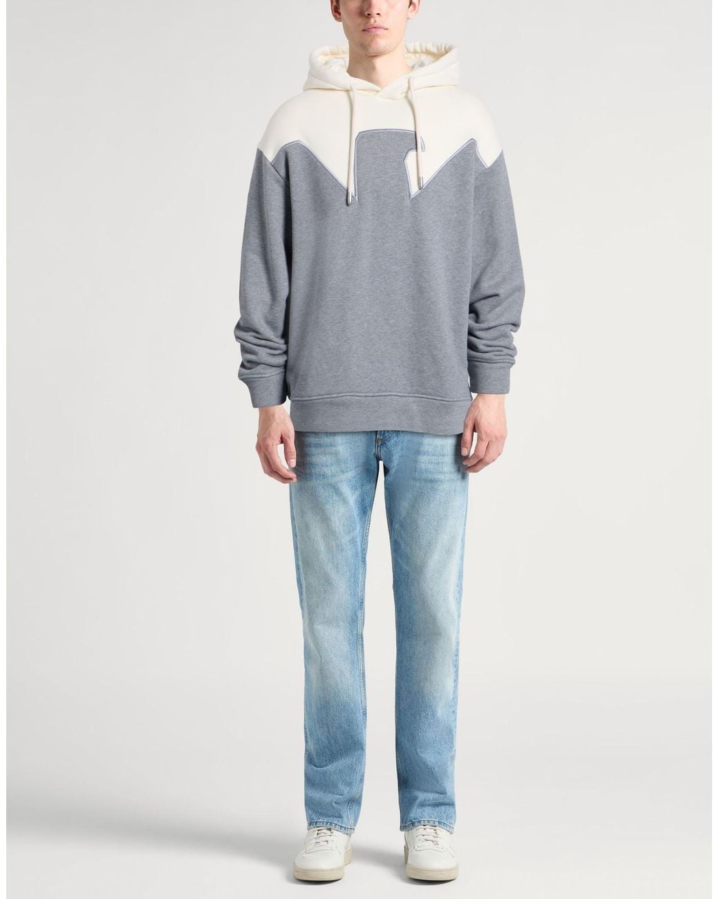 Emporio Armani Gray Sweatshirt for men