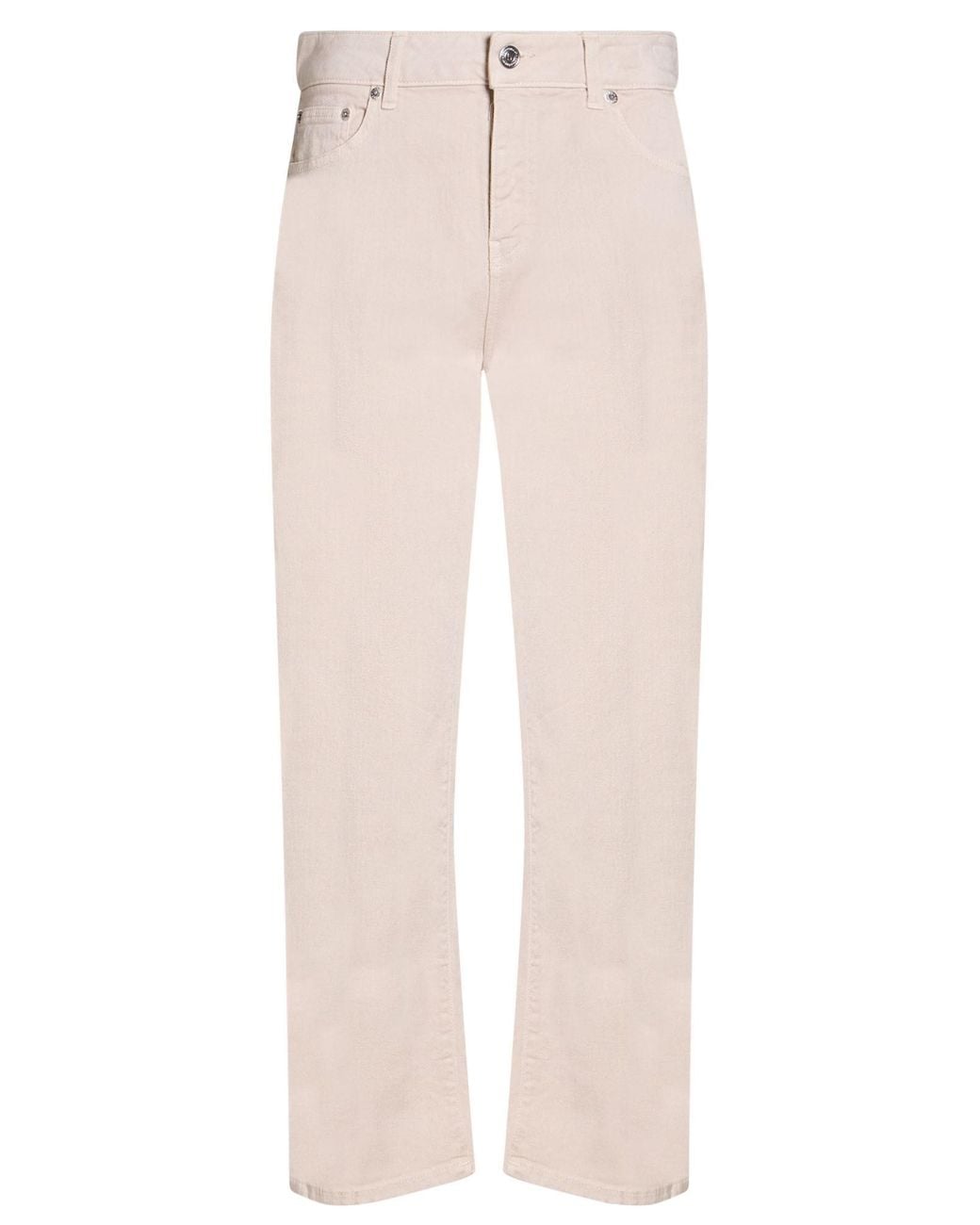 Department 5 White Pants Cotton, Rubber