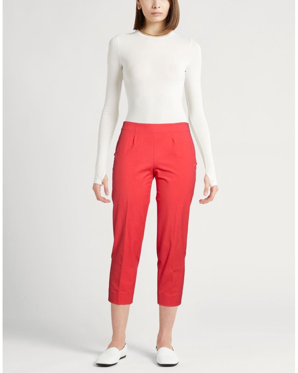 Piazza Sempione Red Pants