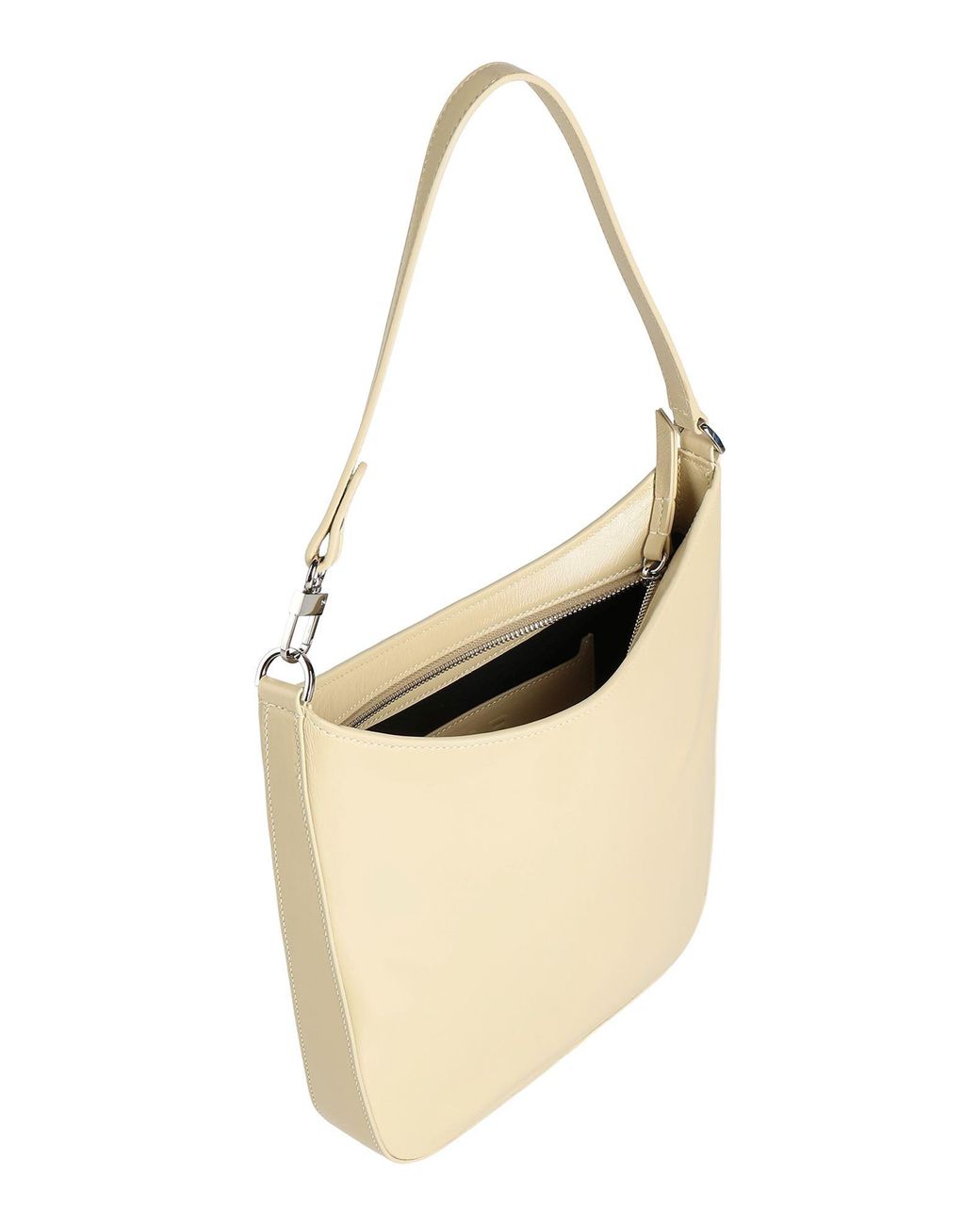 By Far Natural Shoulder Bag Cow Leather