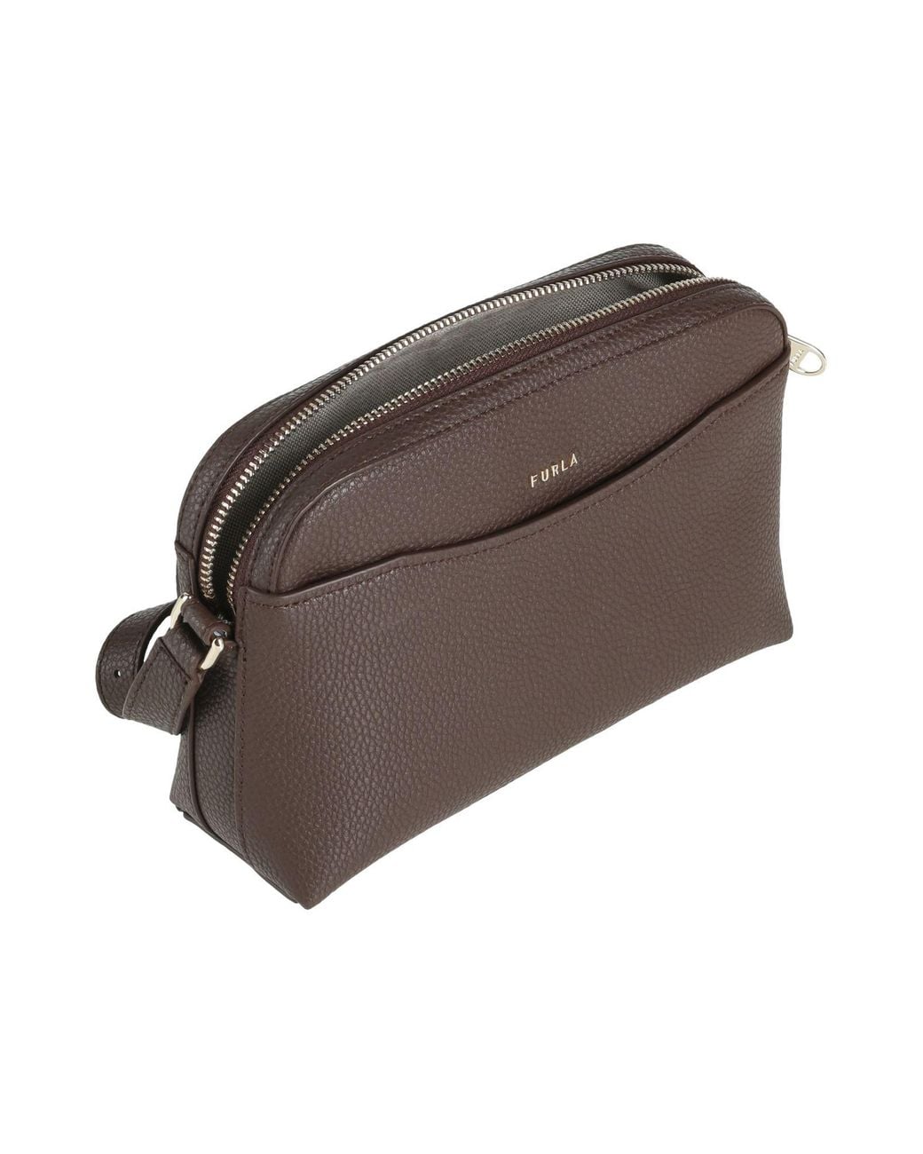 Furla Brown Cross-Body Bag Calfskin