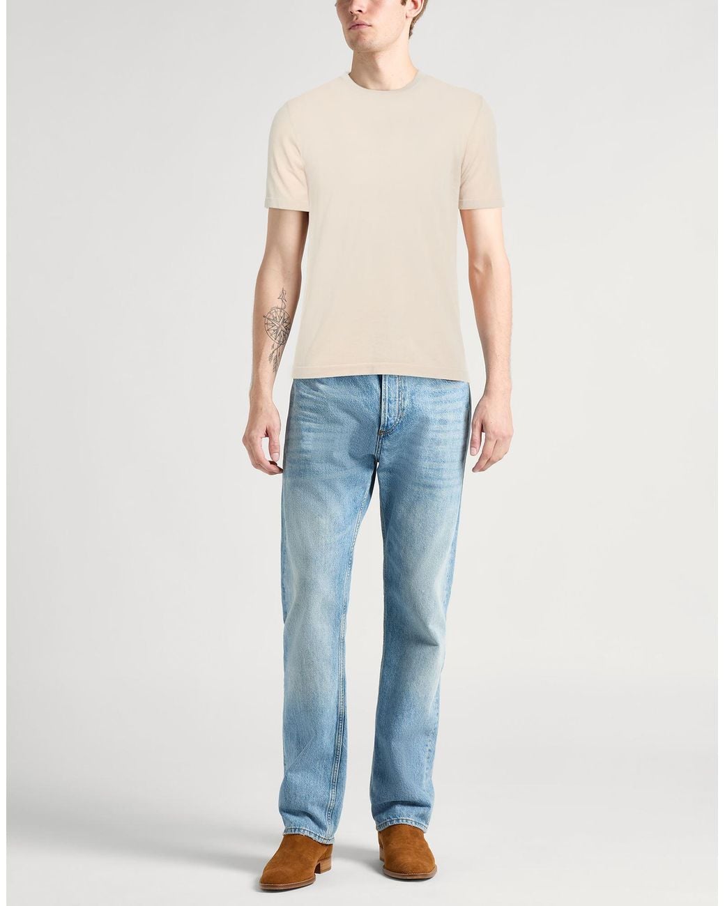 Barba Napoli White Sweater Cotton for men