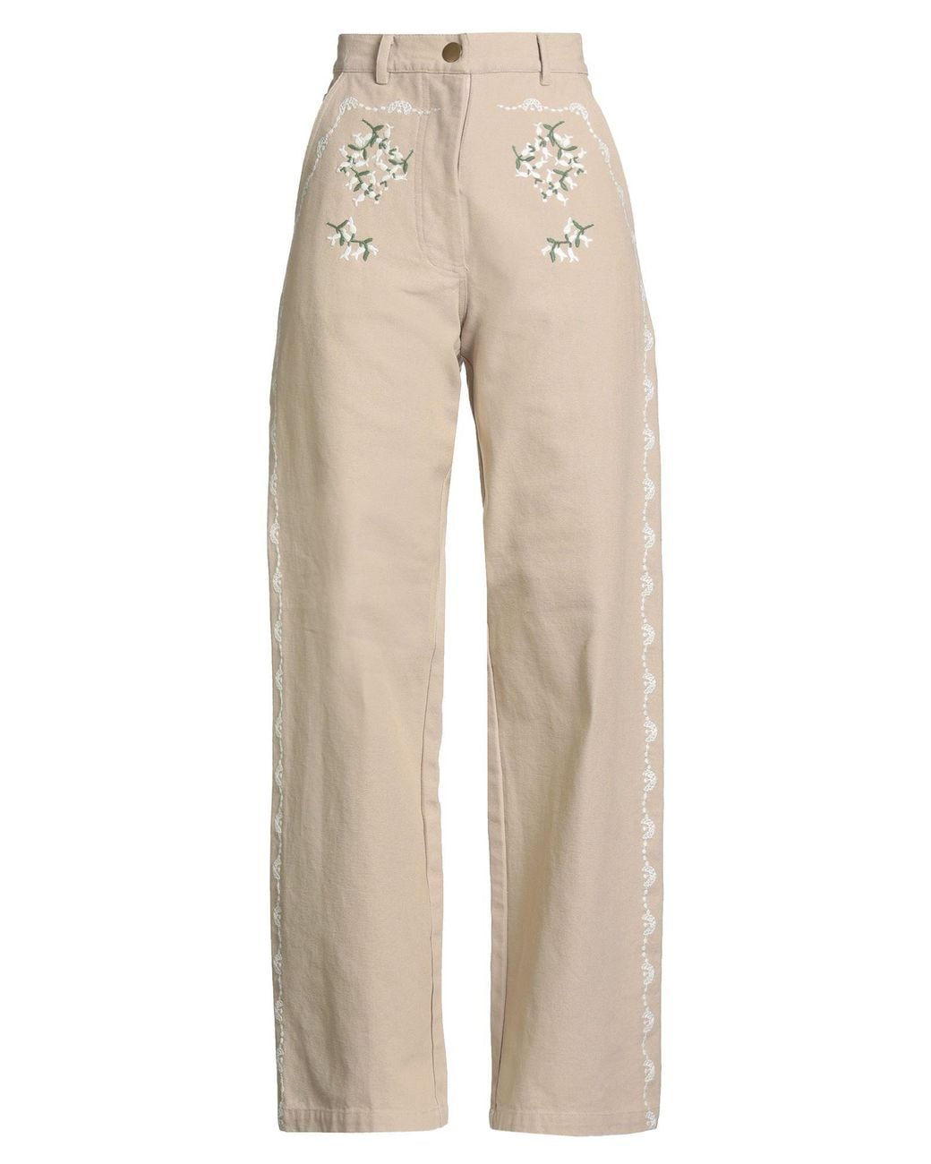 Paul & Joe Natural Pants Cotton