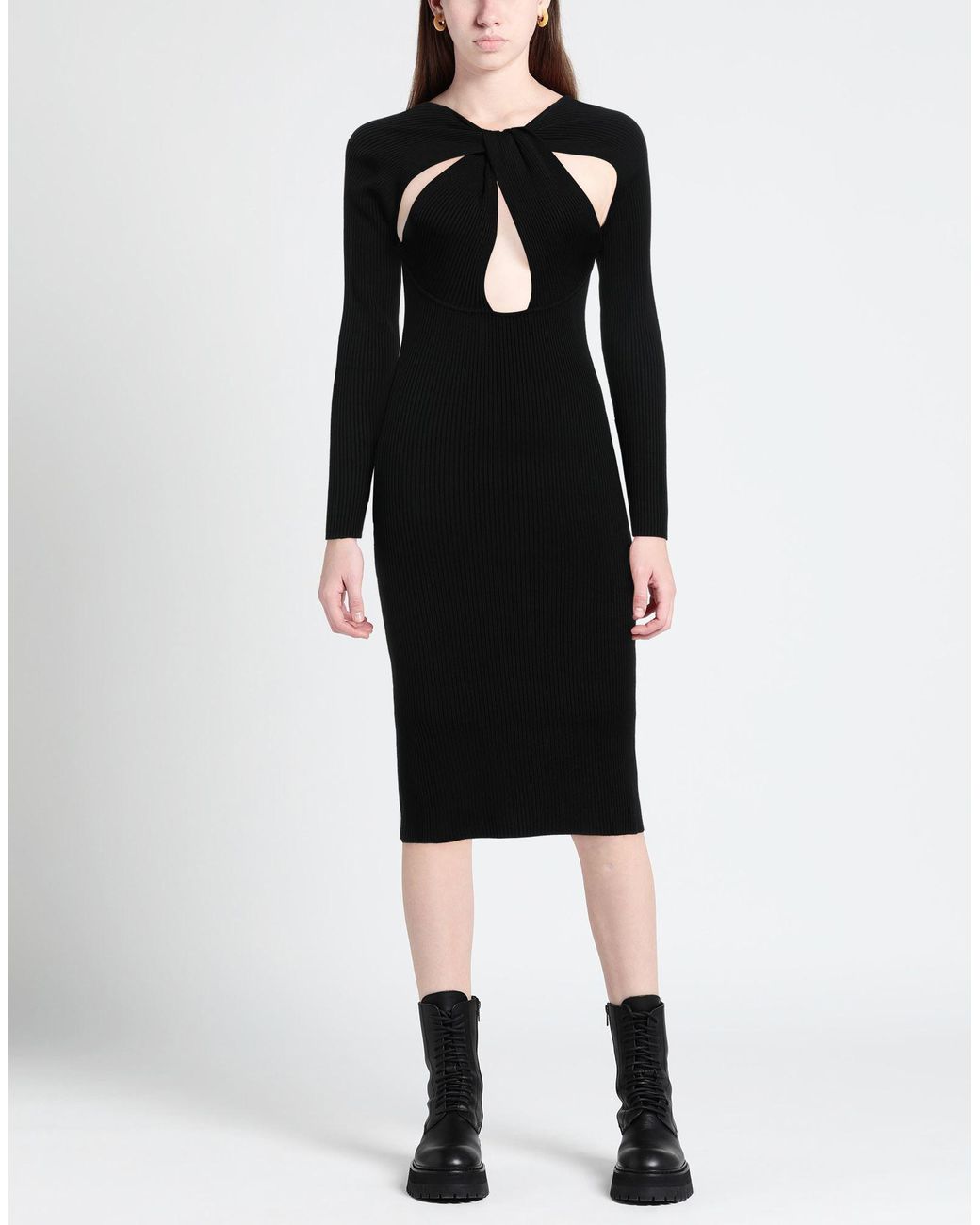 Coperni Black Midi Dress
