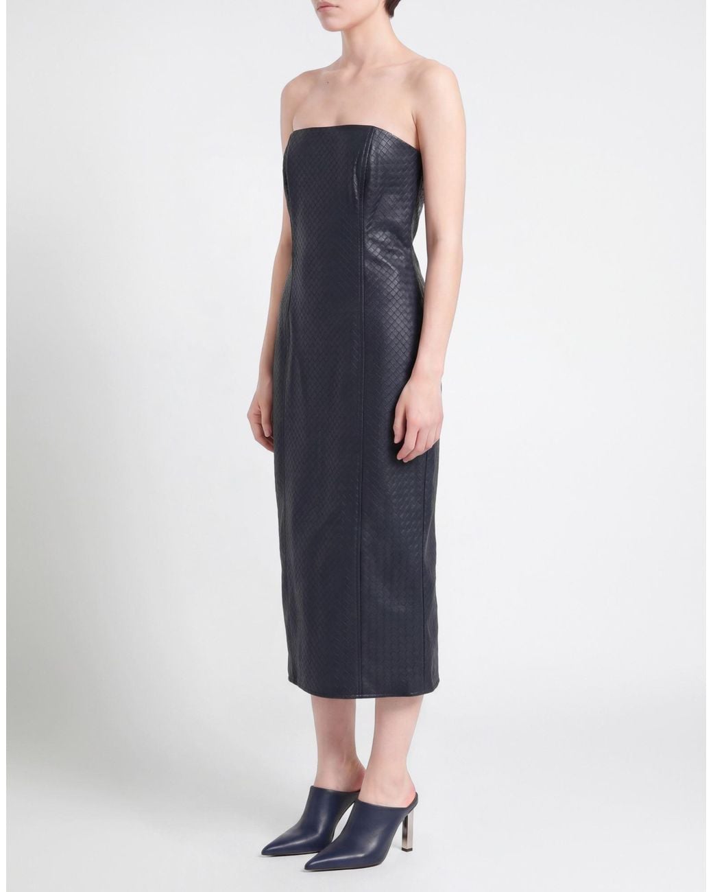 ROTATE BIRGER CHRISTENSEN Blue Midi Dress
