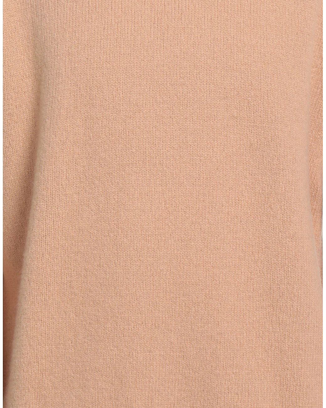 SHETLANDER'S Natural Camel Sweater Virgin Wool for men
