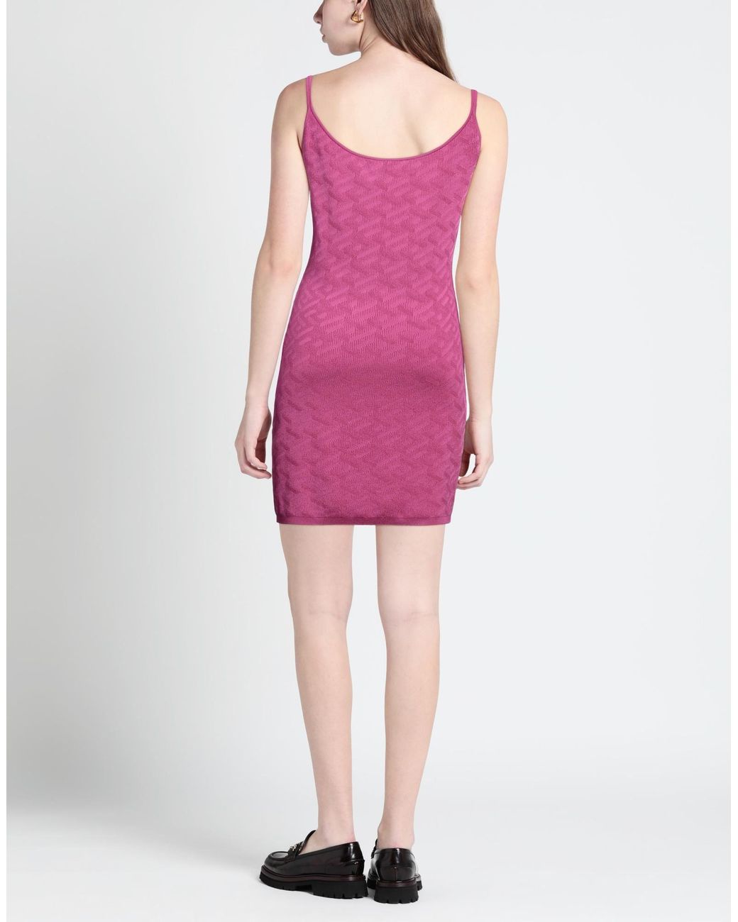 Versace Pink Mini Dress