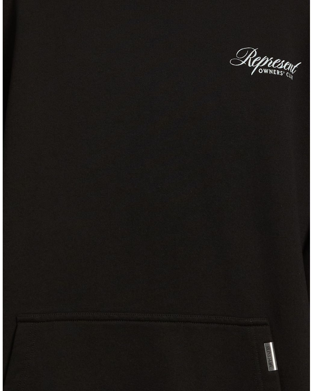 Represent Black Sweatshirt Cotton for men