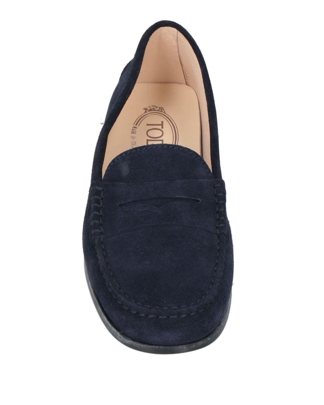 Tod's Blue Loafers