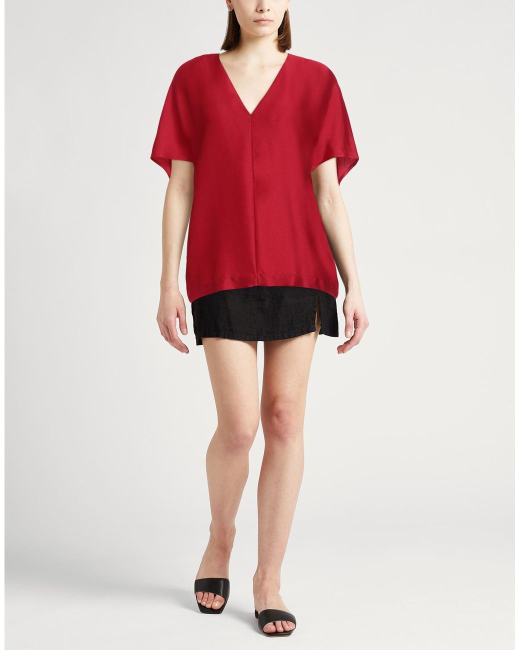 Semicouture Red Tops