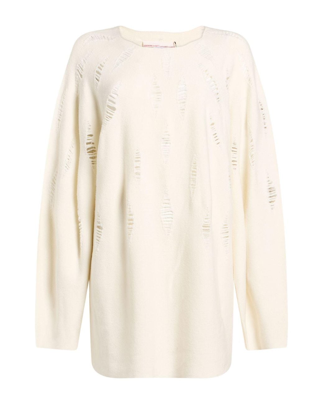 Liviana Conti Natural Sweater Virgin Wool