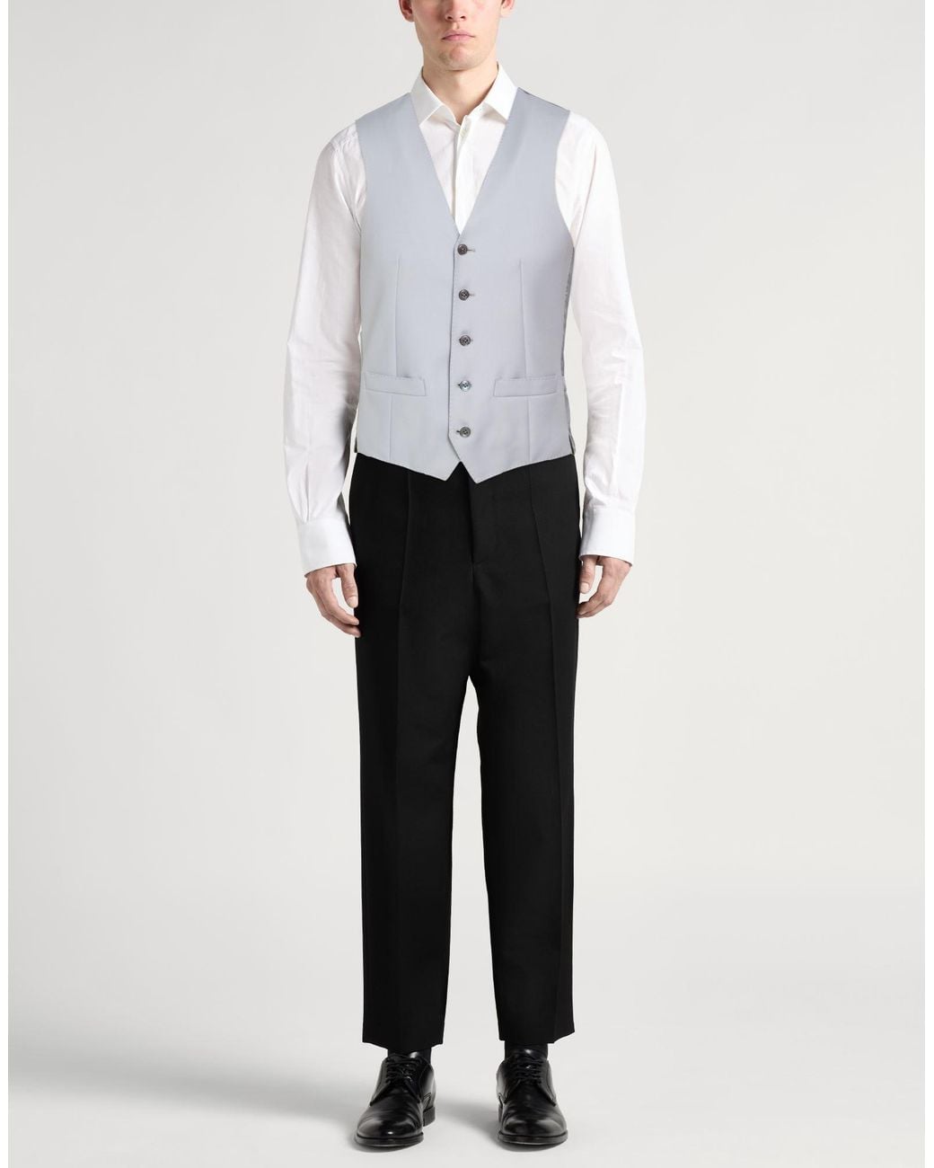 Corneliani Gray Waistcoat for men