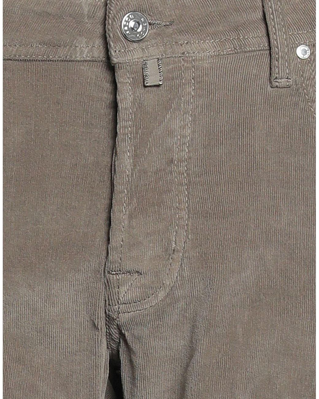 Jacob Cohen Natural Pants Cotton, Elastane for men