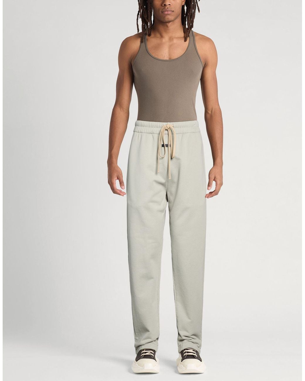 Fear Of God White Pants Cotton for men