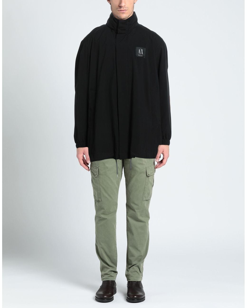 ARMANI EXCHANGE Black Jacket for men