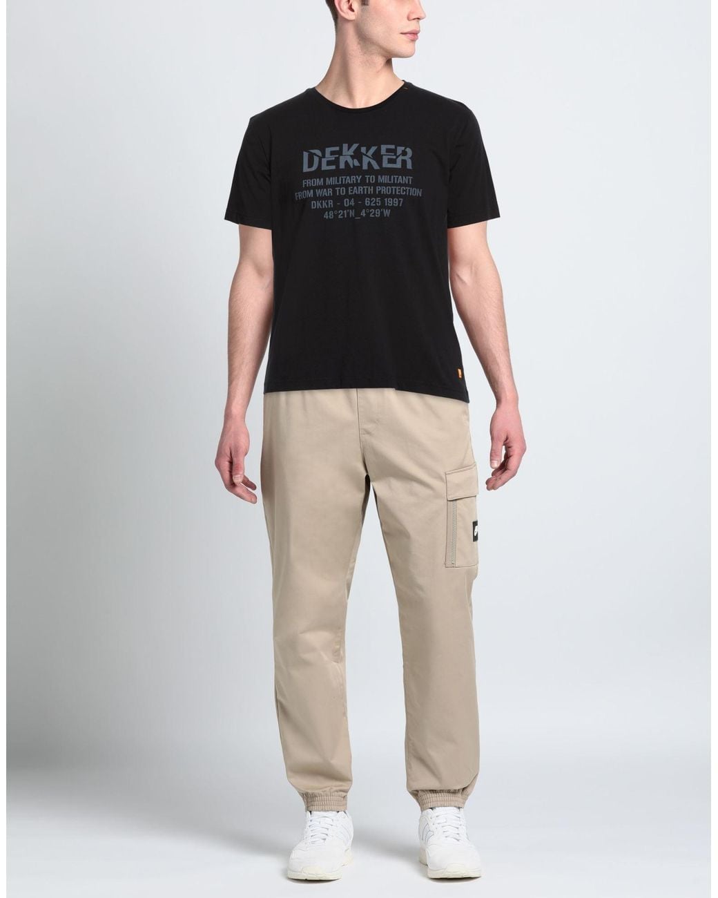 Dekker Black T-Shirt for men