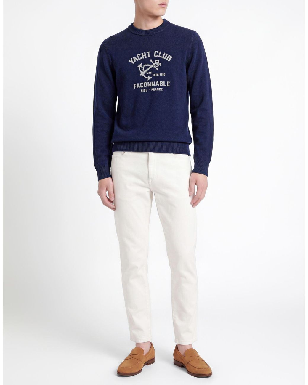 Façonnable Blue Jumper for men
