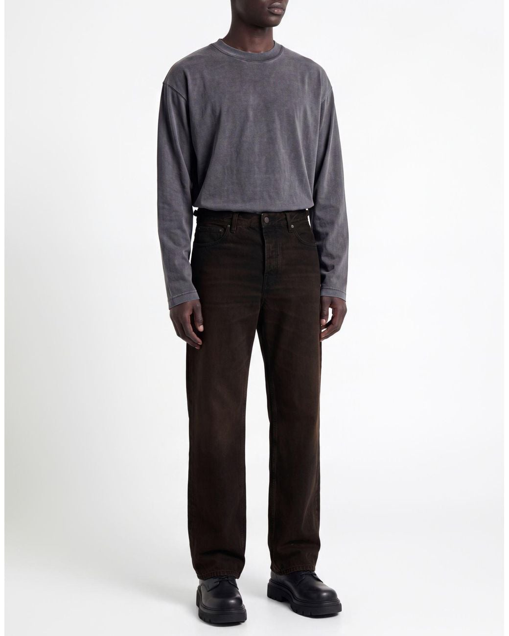 Haikure Black Jeans Cotton for men