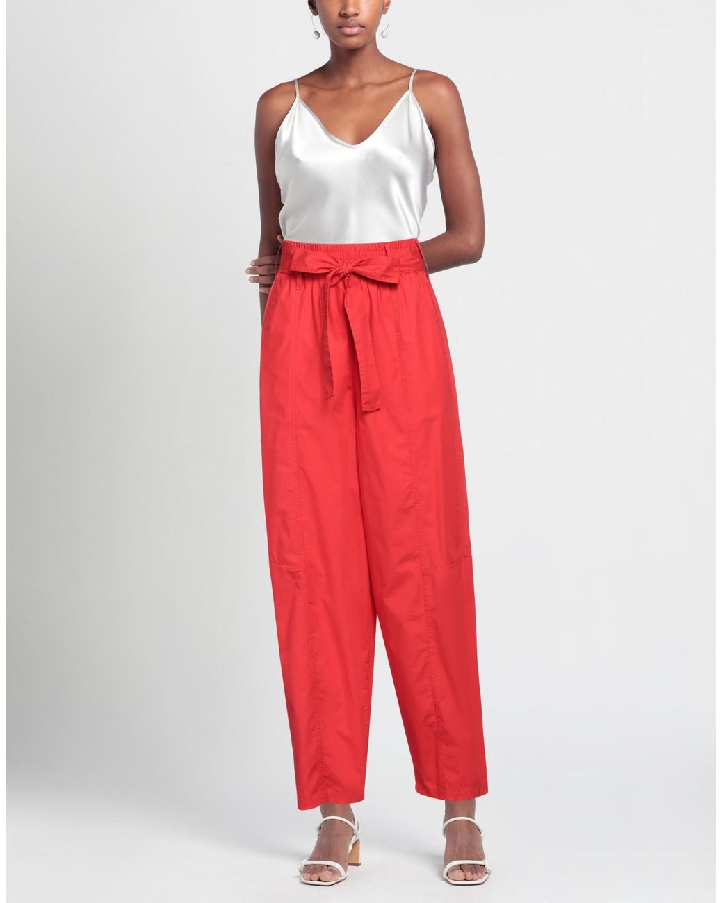 Attic And Barn Red Trouser