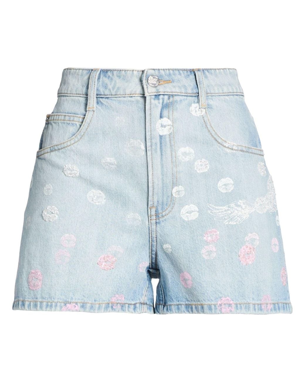 Miss Sixty Blue Denim Shorts