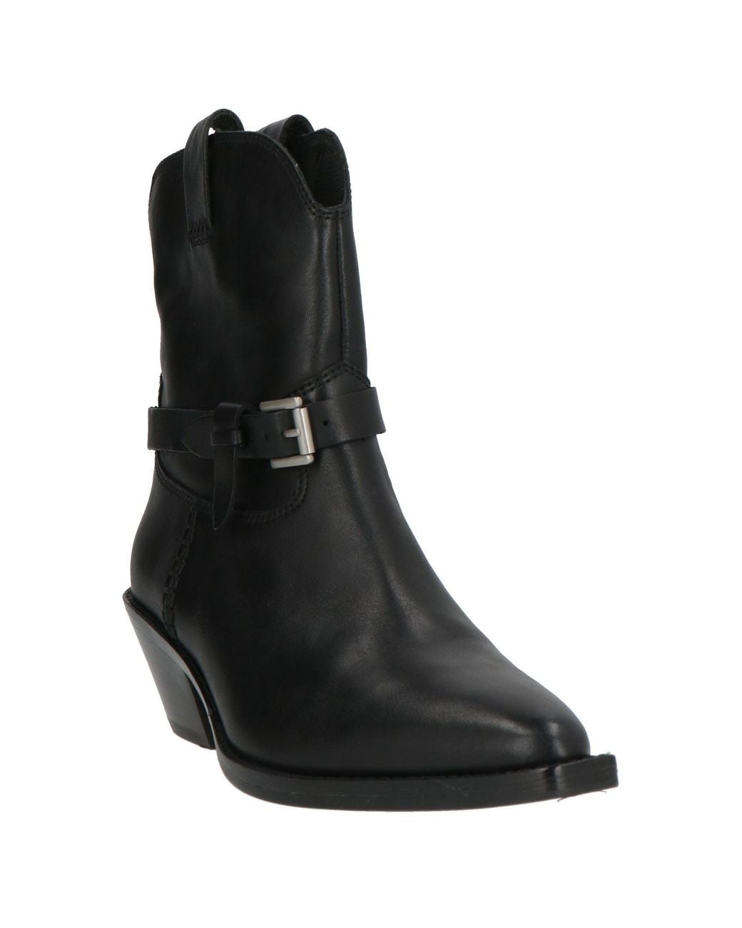 Ash Black Ankle Boots