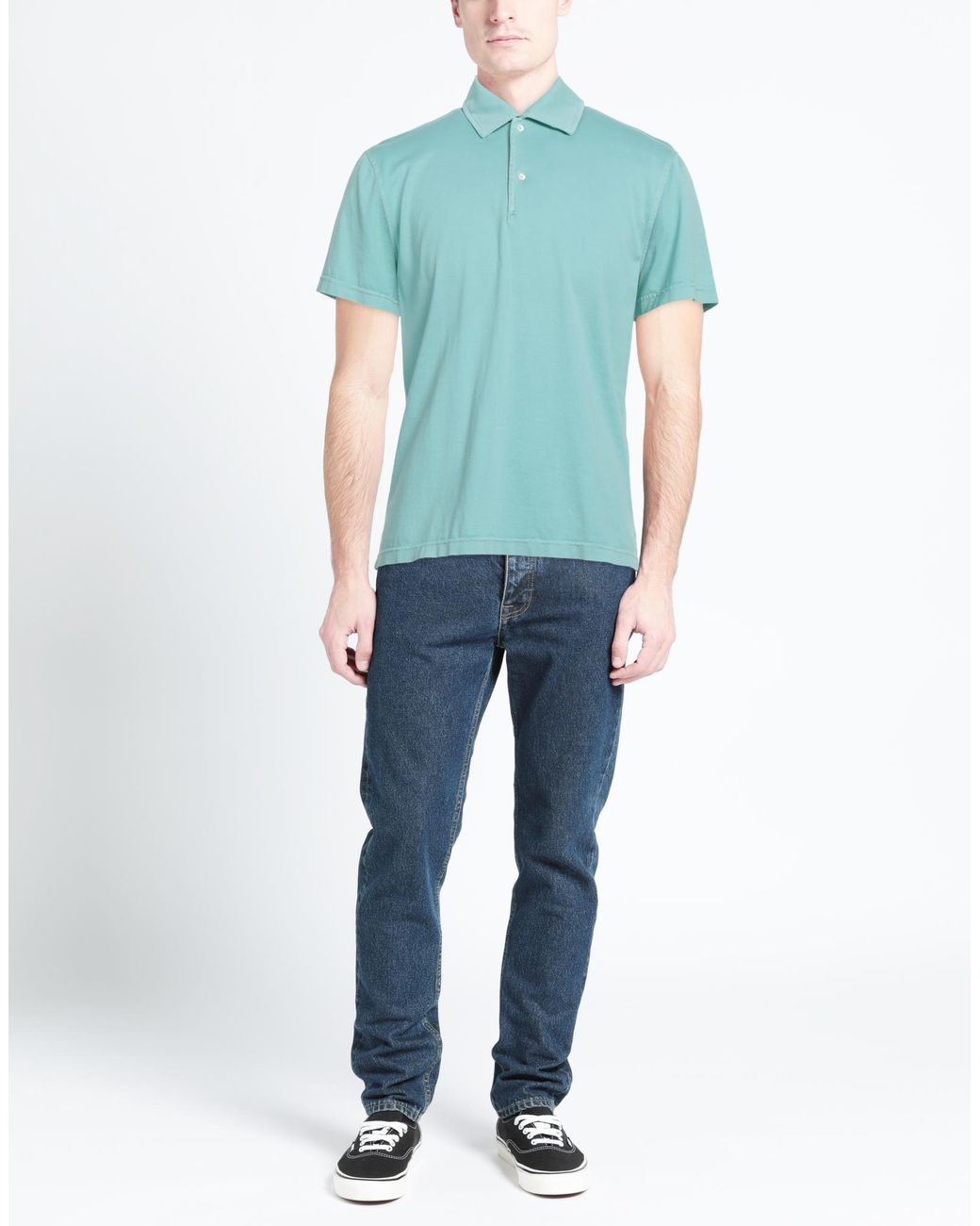 Polo di Aspesi in Blue da Uomo