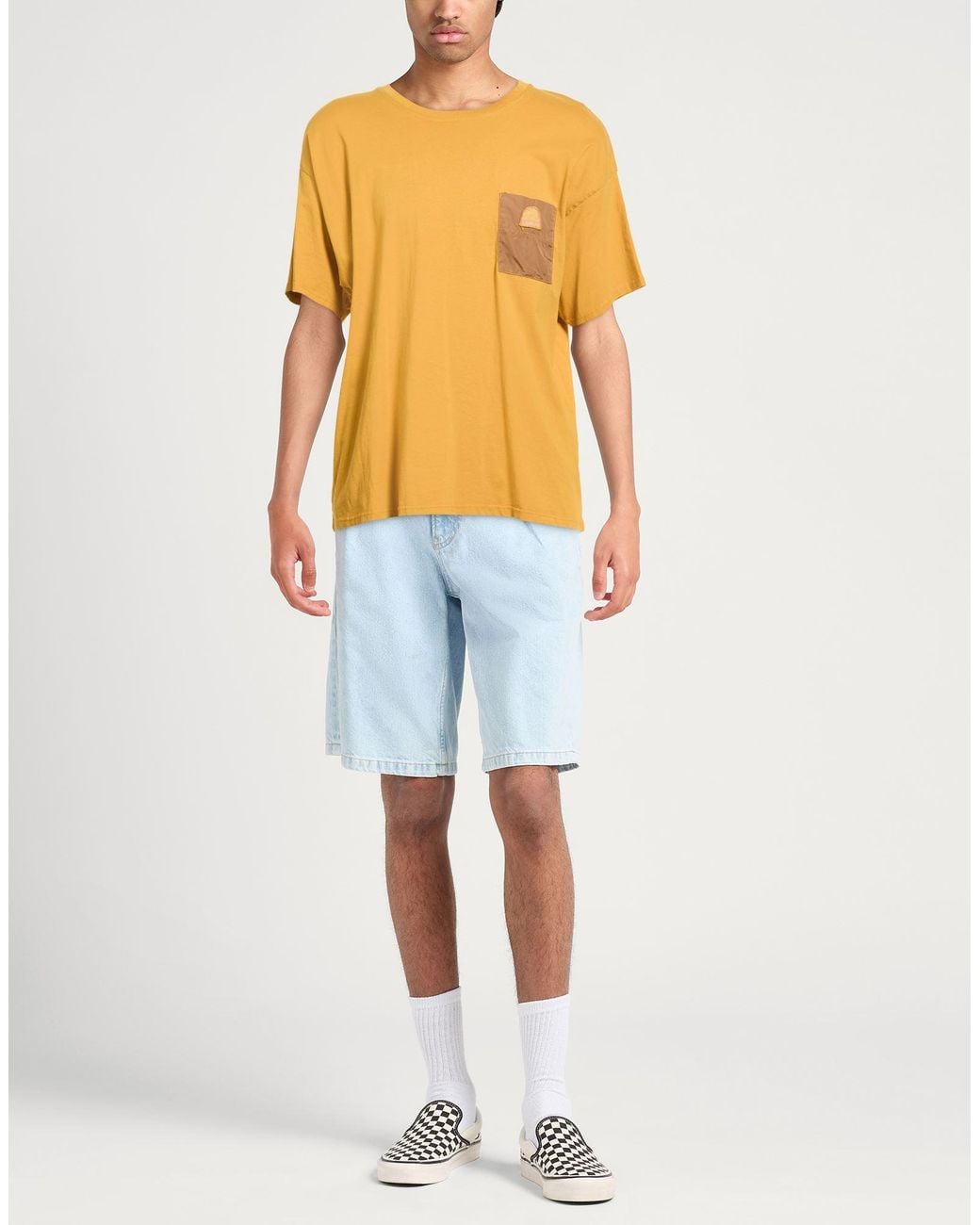 Sundek Yellow T-Shirt for men