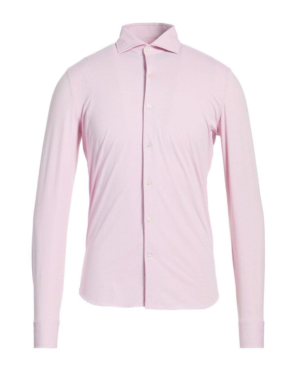 Ghirardelli Pink Next Shirt Polyamide, Elastane for men