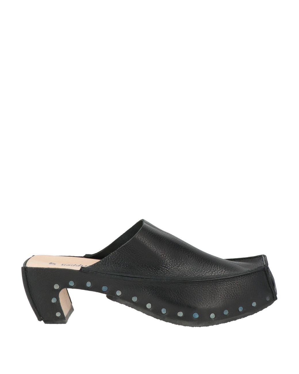 Trippen Black Mules & Clogs
