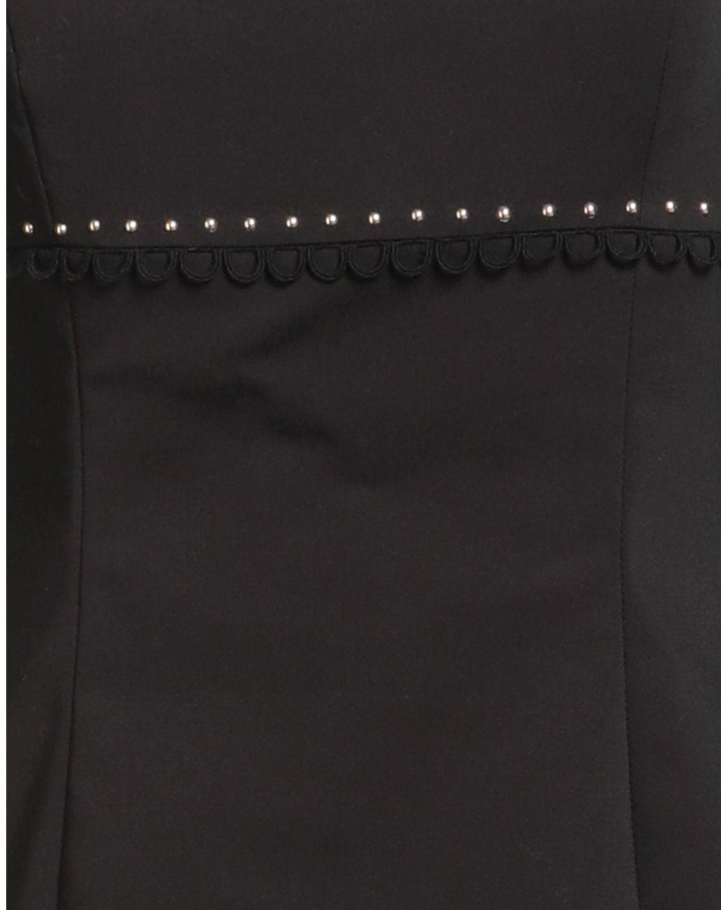 Clips More Black Midi Dress Cotton, Polyester, Elastane