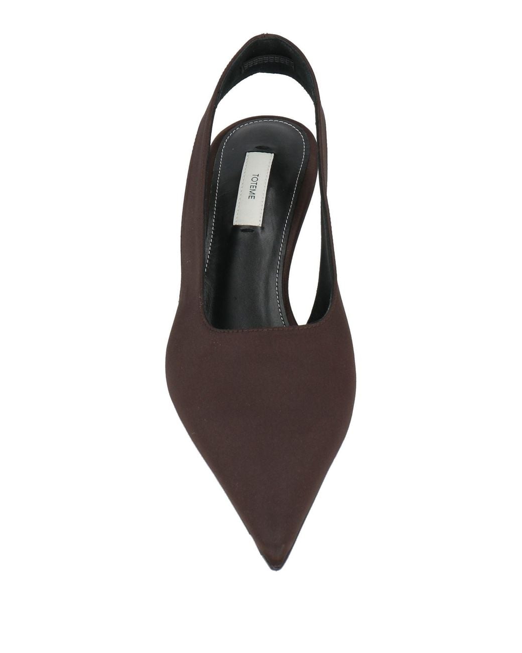 Totême  Brown Pumps Textile Fibers