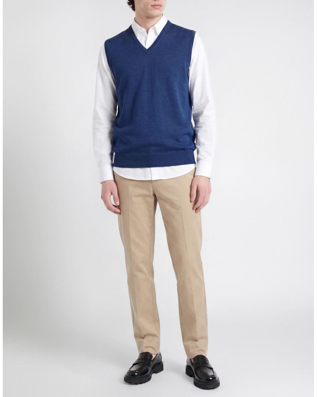 Gran Sasso Blue Jumper for men