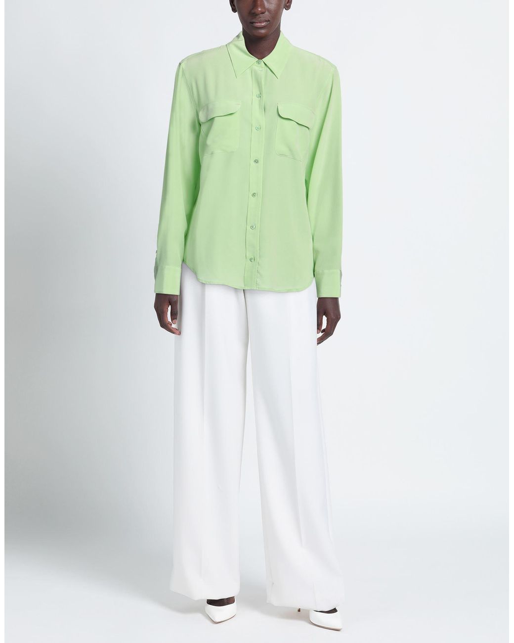 Equipment Green Shirt