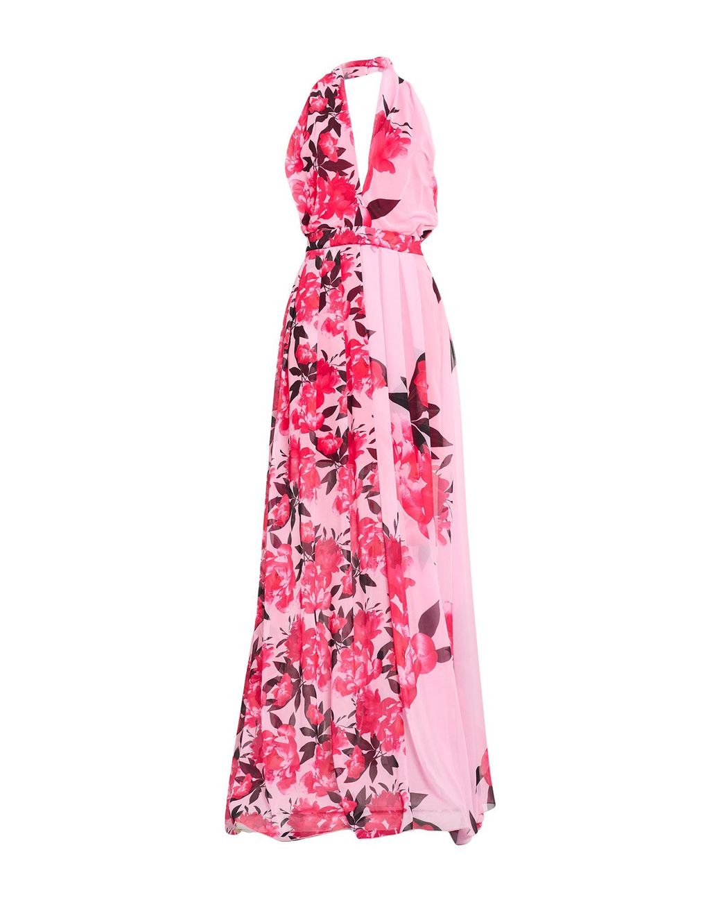 La Petite Robe Di Chiara Boni Pink Fuchsia Maxi Dress Polyester