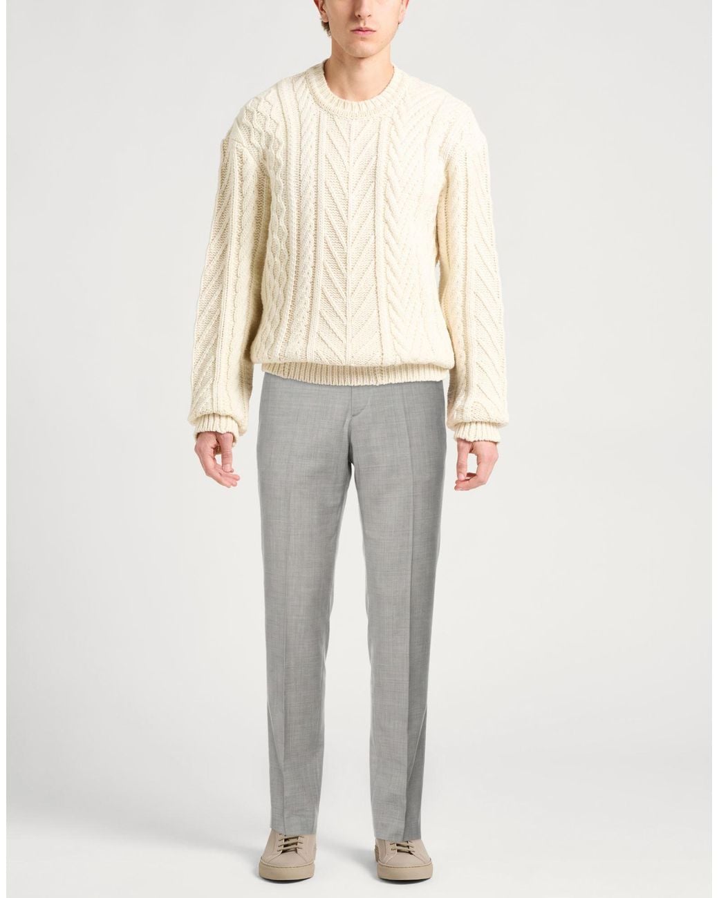 Berwich Gray Trouser for men