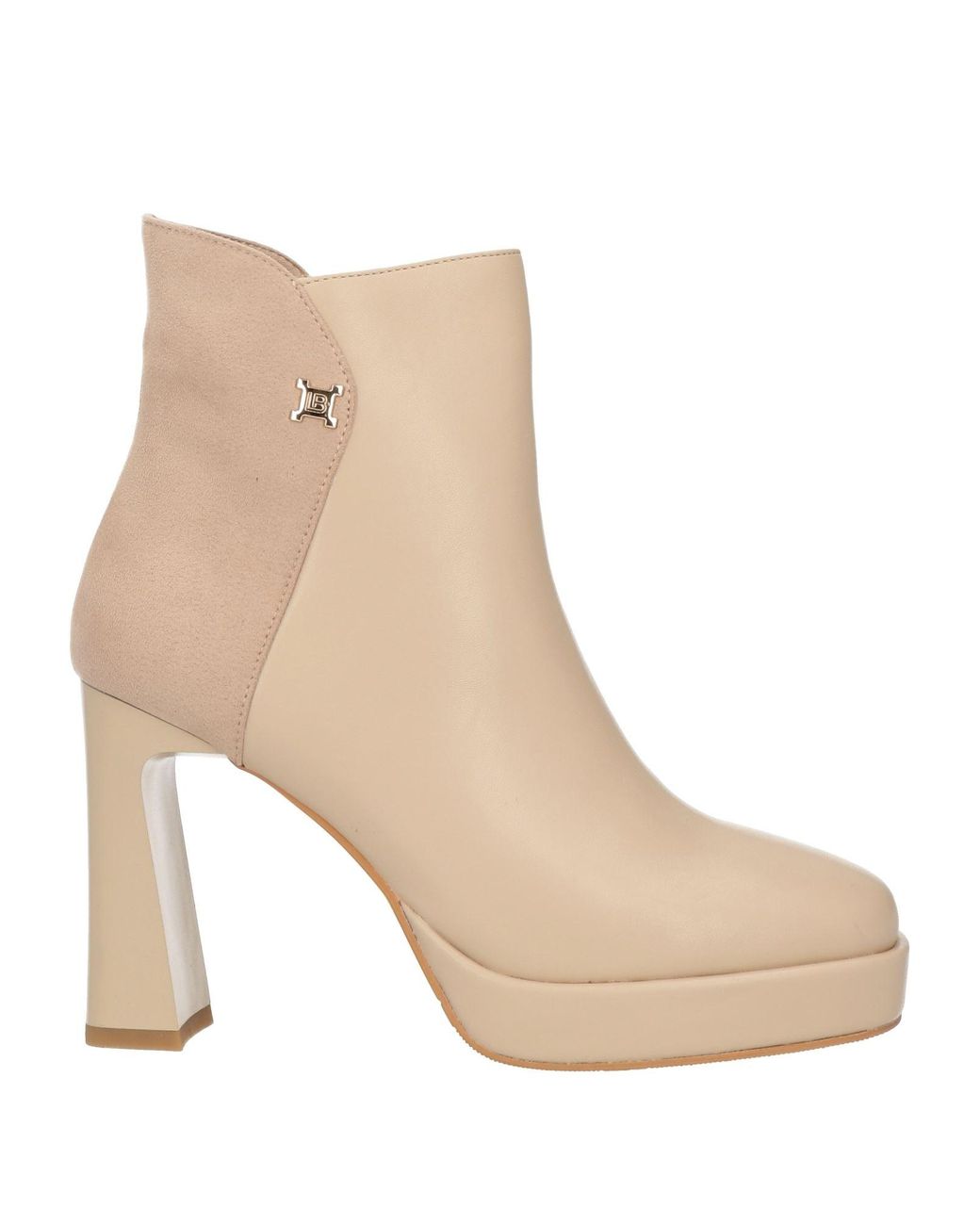 Laura Biagiotti Natural Ankle Boots
