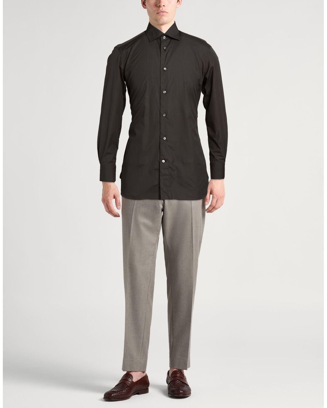 Zegna Black Shirt for men