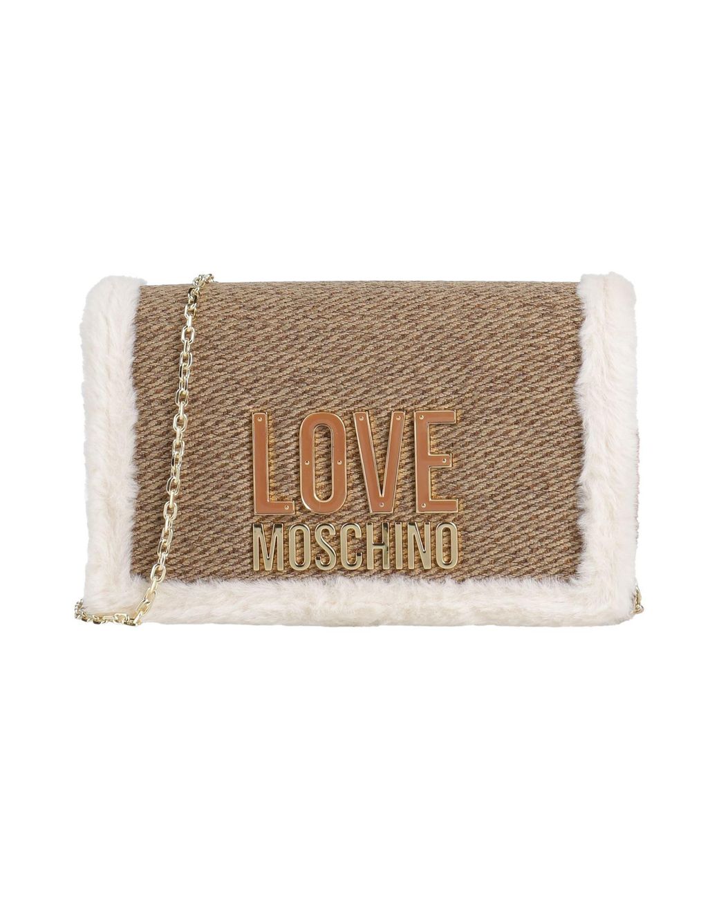 Love Moschino Natural Cross-Body Bags
