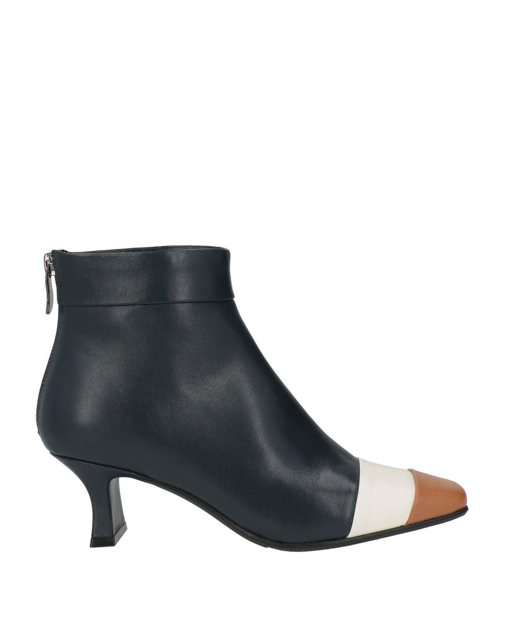 Luciano Barachini Black Midnight Ankle Boots Leather