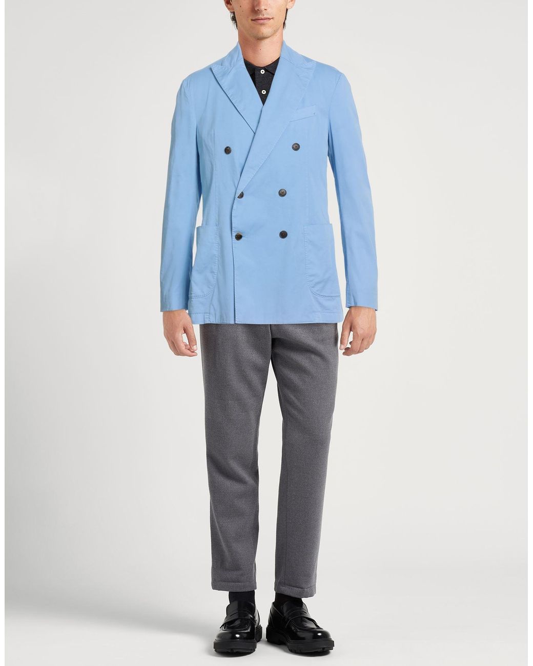 Drumohr Blue Blazer for men