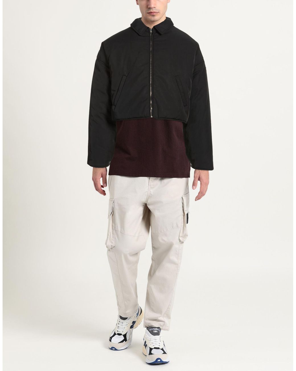 1989 STUDIO Black Puffer Polyester for men