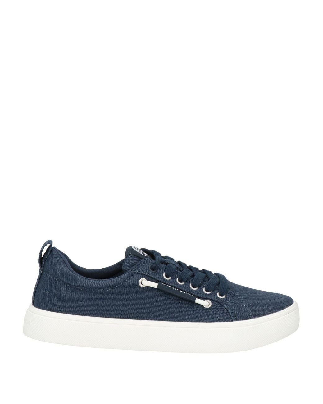 North Sails Blue Sneakers Textile Fibers for men